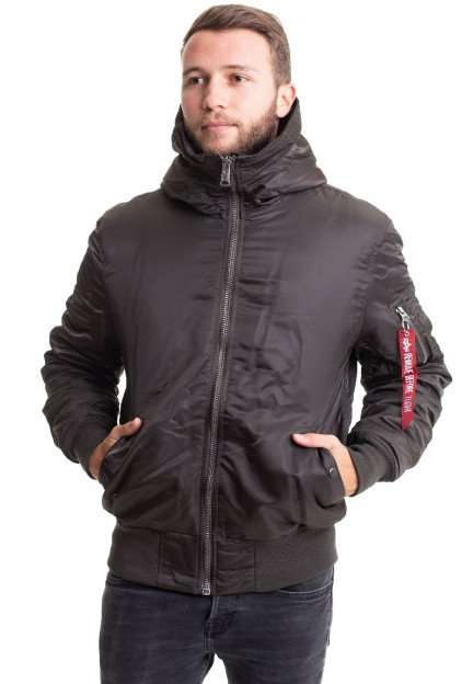 MA-1 Hooded Black Olive